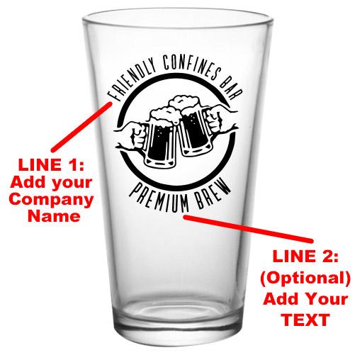 CUSTOMIZABLE Pint / Mixing Glass- BAR1 - Image 2