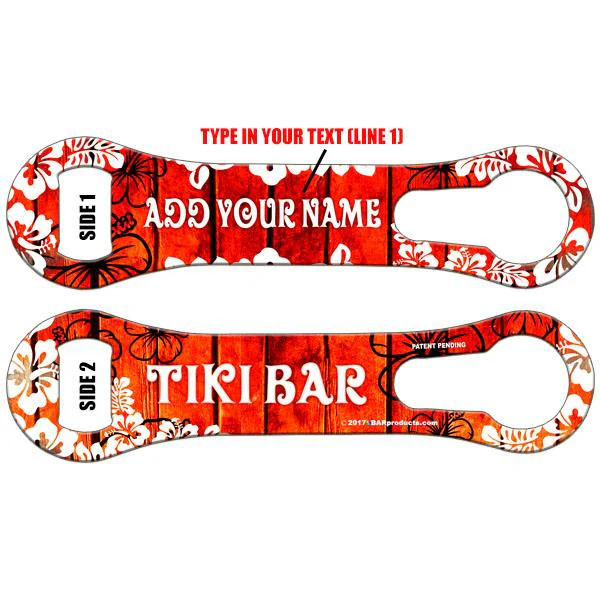 CUSTOMIZABLE V-Rod® Bottle Opener - Tiki Bar Theme - Image 2