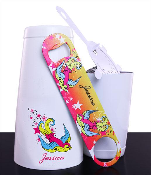 Custom - Cute Sparrow Kolorcoat™ Bar Tools Set