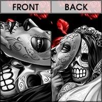 Day of the Dead Bride Skinny Mini Bottle Opener - Image 2