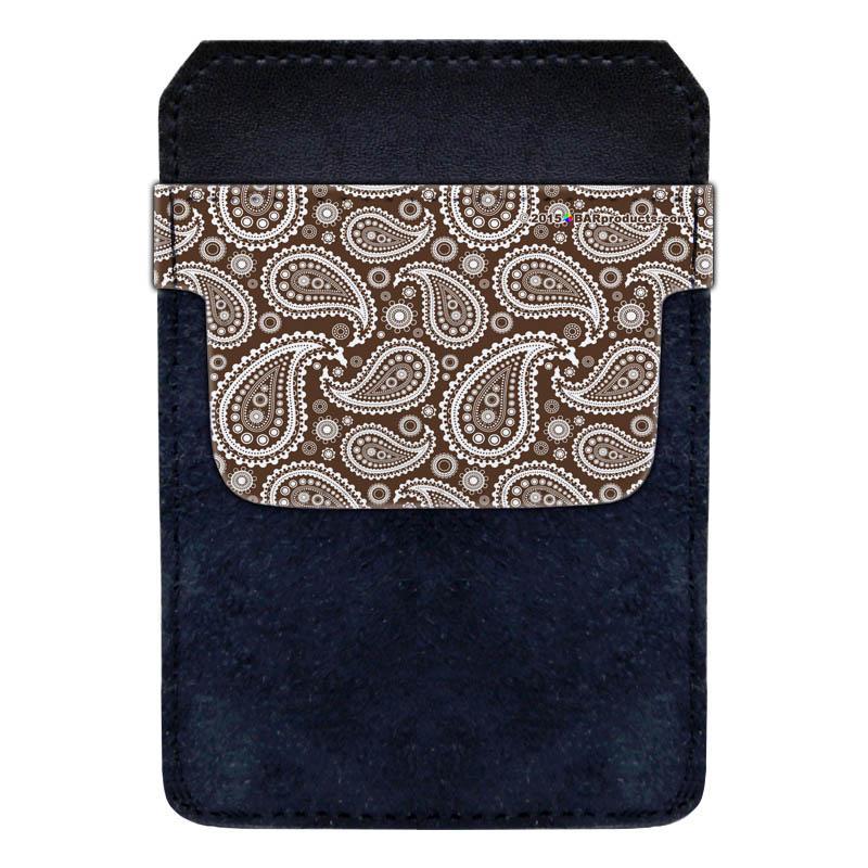 DekoPokit™ - Bottle Opener Back Pocket Protector - Brown Paisley
