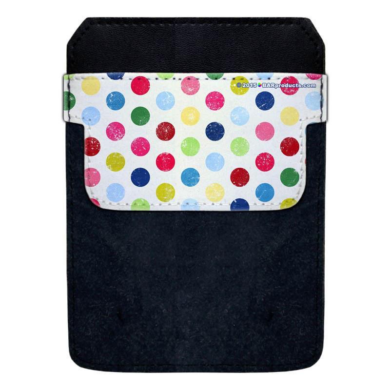 DekoPokit™ - Bottle Opener Back Pocket Protector - Colorful Grunge Polka Dots