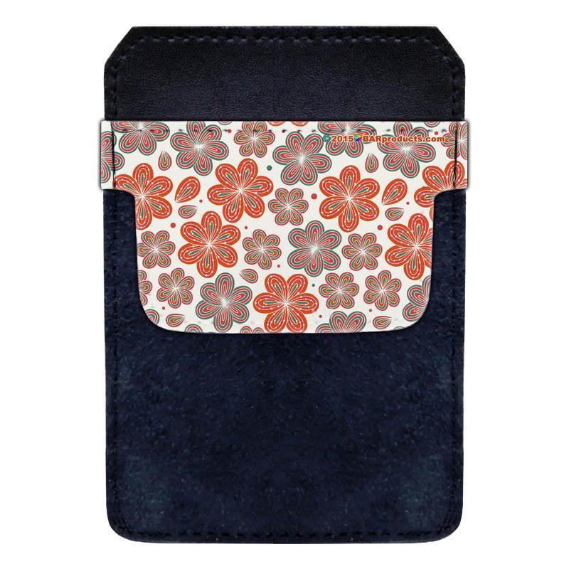 DekoPokit™ - Bottle Opener Back Pocket Protector - Orange Floral