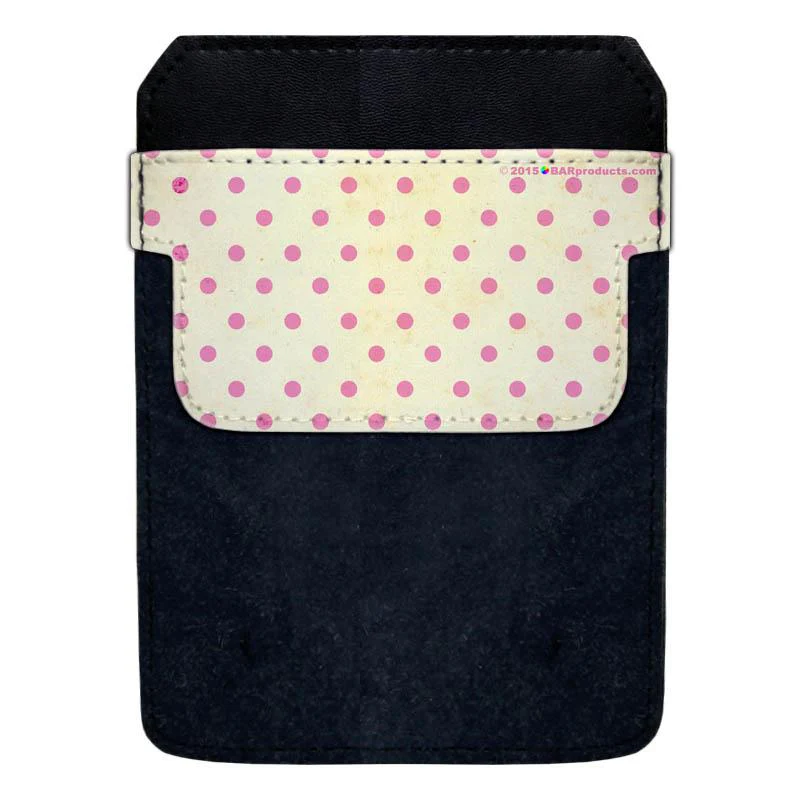 DekoPokit™ - Bottle Opener Back Pocket Protector - Pink and Tan Polka Dots - Image 12