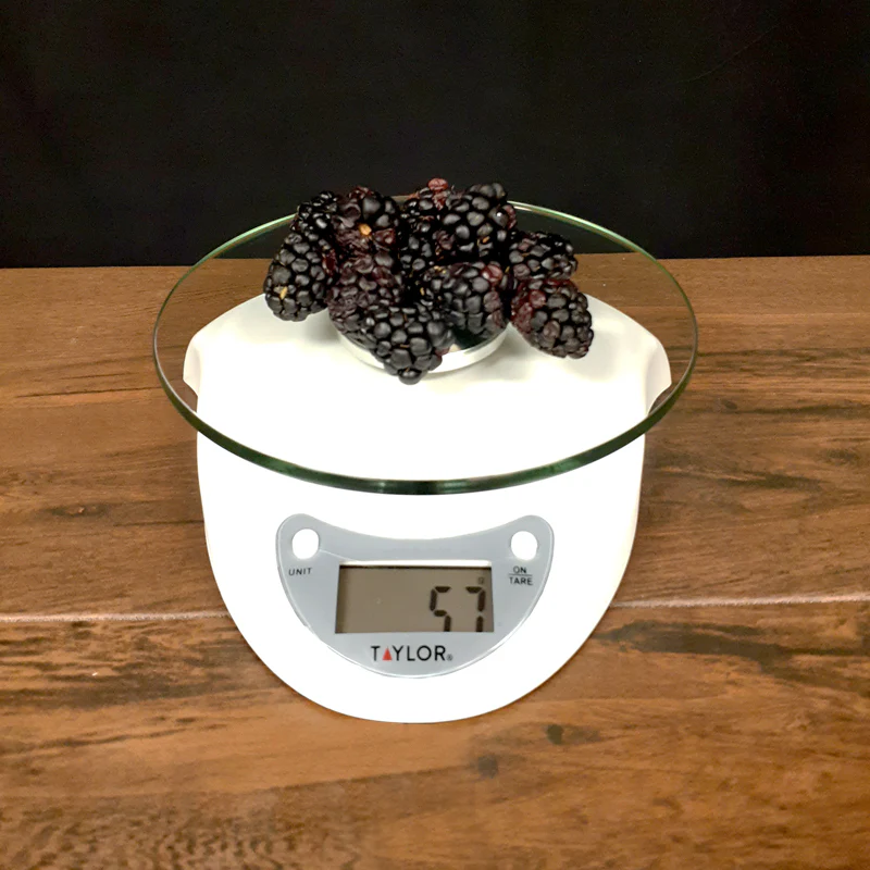 Digital Glass Top Kitchen Scale - White - Image 2