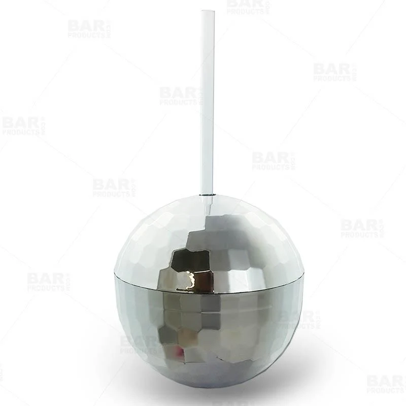 Tumbler - Disco Ball - W/Straw - 16 Oz - Image 5