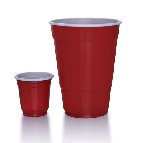 BarConic® 2 oz. Red Plastic Cups (200 Count) - Image 5