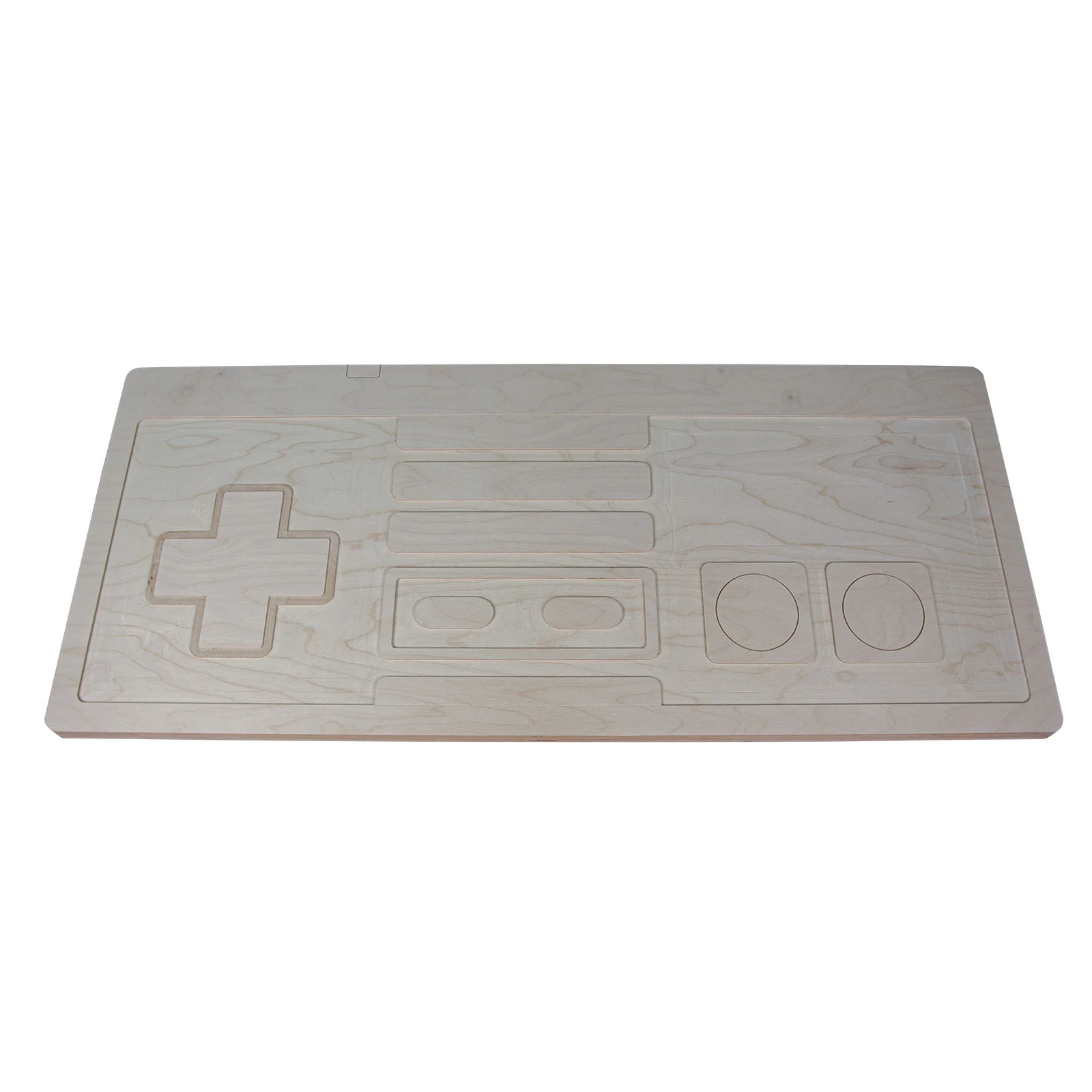 DIY Wooden Coffee Table Top - Classic Game Console Controller - DIY Epoxy / Paint - Image 3