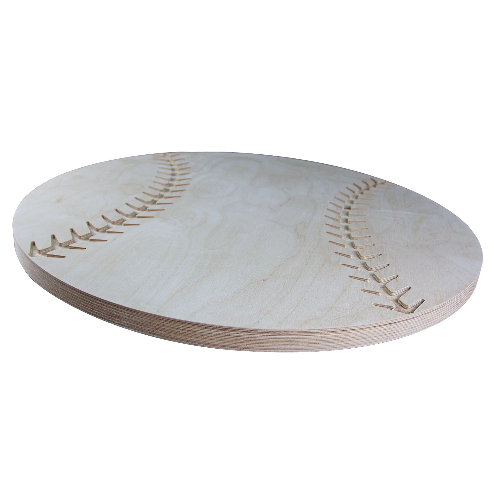DIY Wooden Table Top - Baseball - DIY Epoxy / Paint - Image 3
