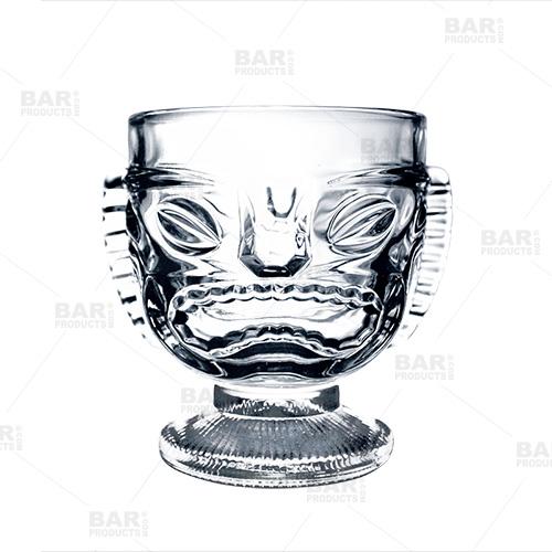 BarConic® Double Sided Happy/Sad 16oz Tiki Glass - Image 3