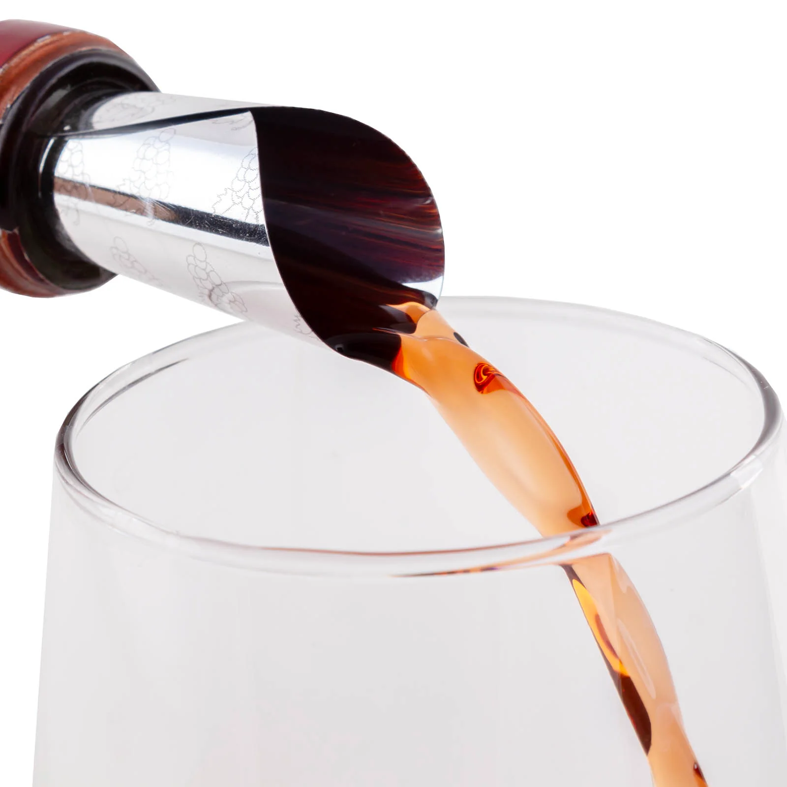 Drop Stop® Wine Pourer with Neck Hanger - Image 4
