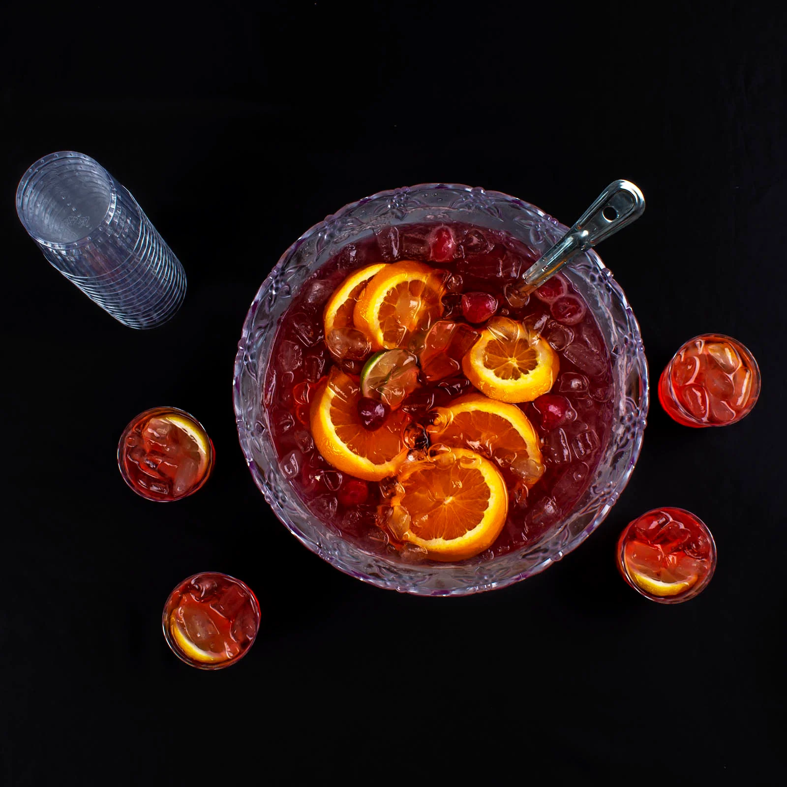 Embossed Punch Bowl - Size Options - Image 2