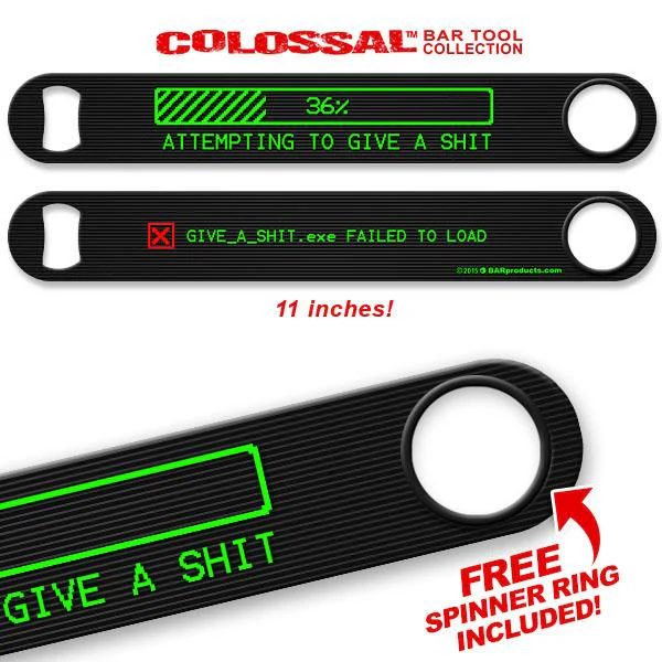 Failed To Load Kolorcoat™ 11" Long COLOSSAL™ Speed Bottle Opener