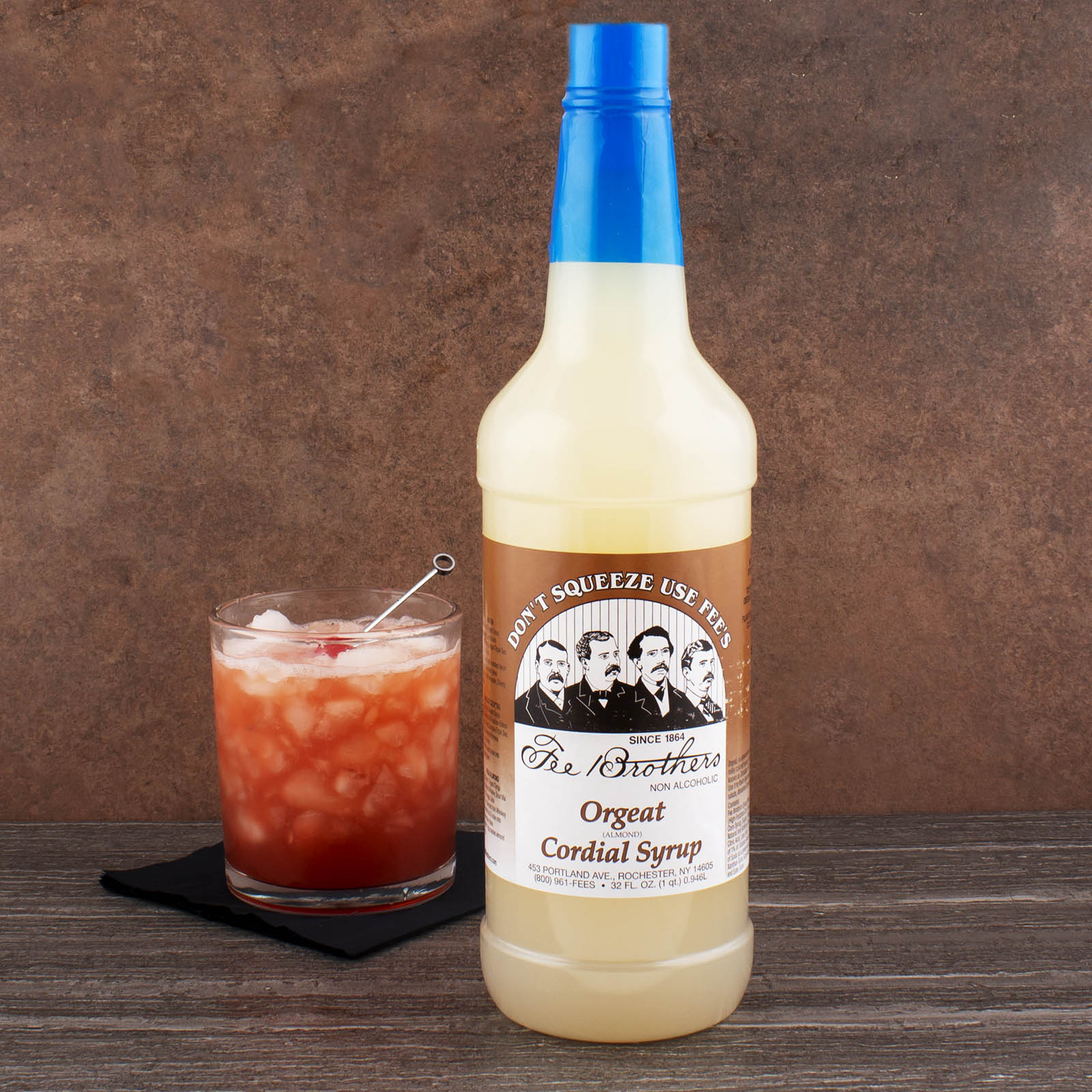 Fee Brothers Orgeat - Cordial Syrup - Quart - Image 2