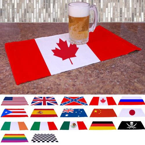 Flags of the World Kolorcoat™ 18" x 11" Towel