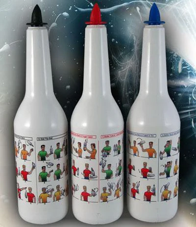 Flair Bottles - Illustrated