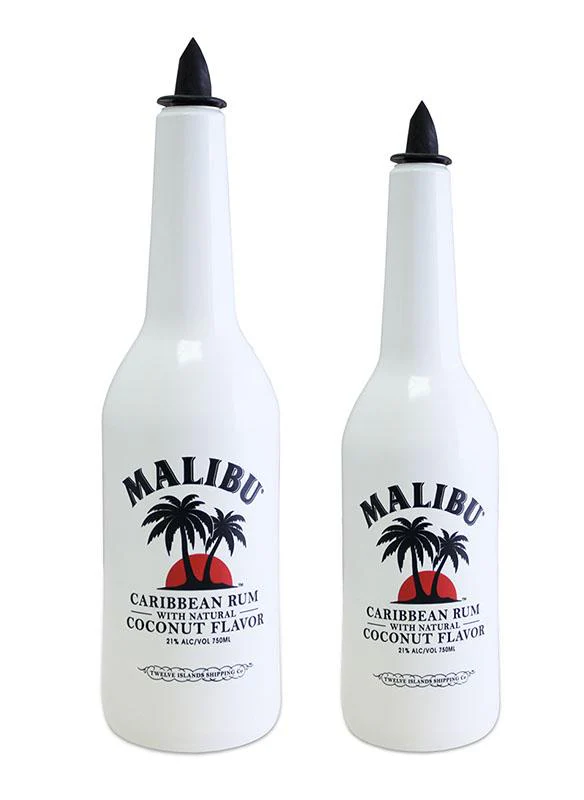Flair Bottles - Malibu Rum - 750 mL and 1 L - Image 2