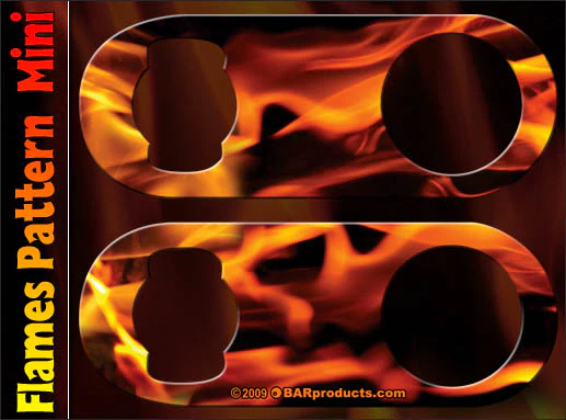 Flames Mini Bottle Opener