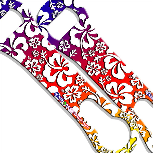 Floral Hawaiian Pattern - Rainbow V-Rod® Opener - Image 2