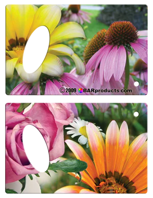 Flowers Credit Card Bottle Opener