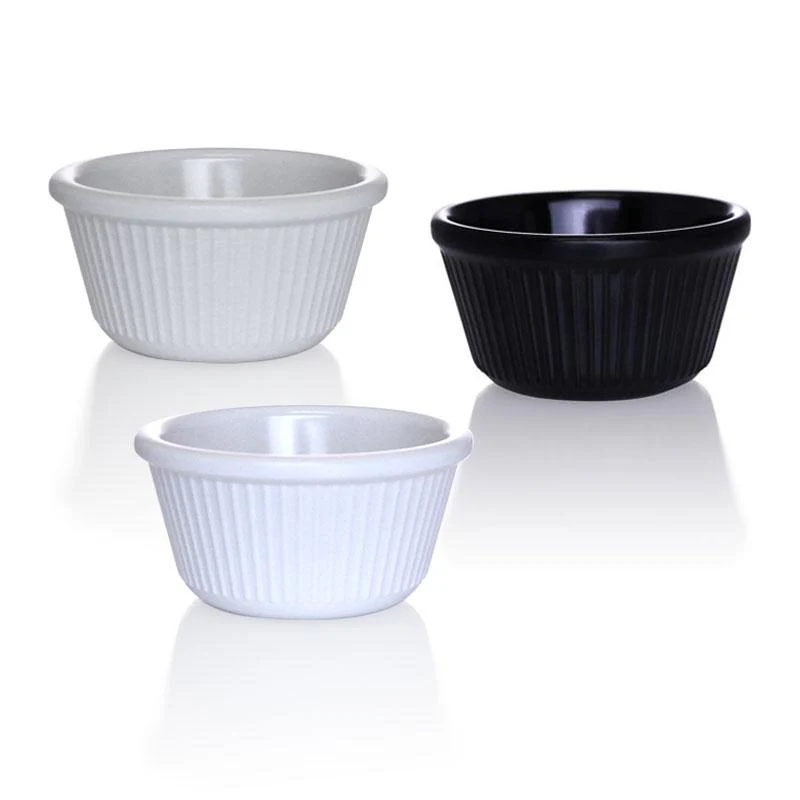 Fluted Melamine Ramekin - 12/pack - 3oz - Image 5