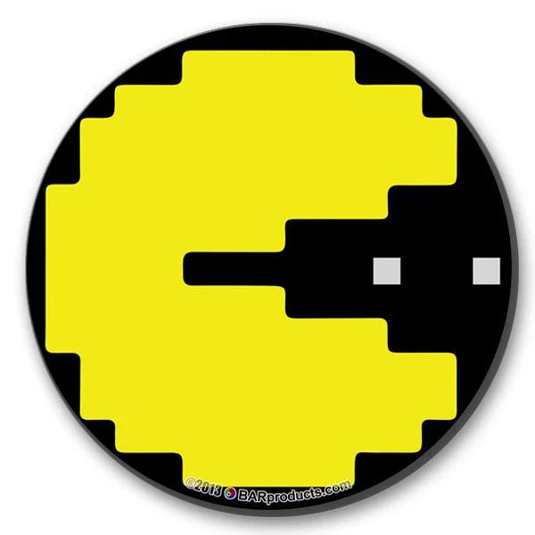 Foam Kolorcoat™ Coaster - 4 inch Round Nom Nom - Image 2