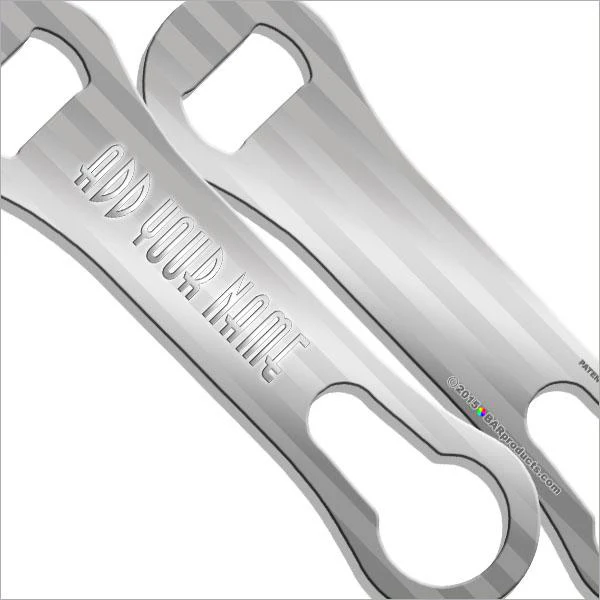 Foil Wrap V-Rod® Bottle Opener - ADD YOUR NAME - Image 4