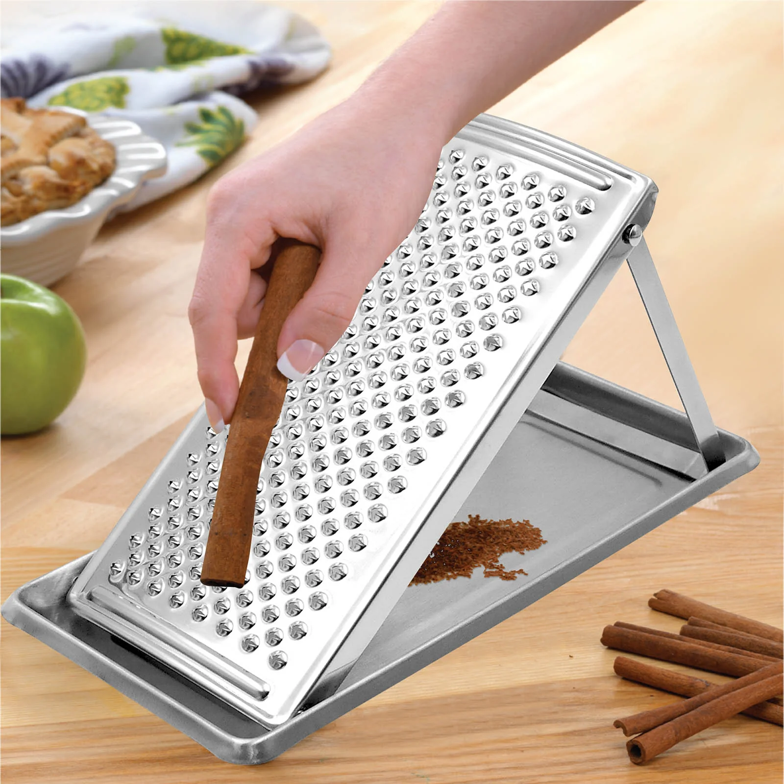 Foldable Stainless Steel Grater - BarConic® - Image 2