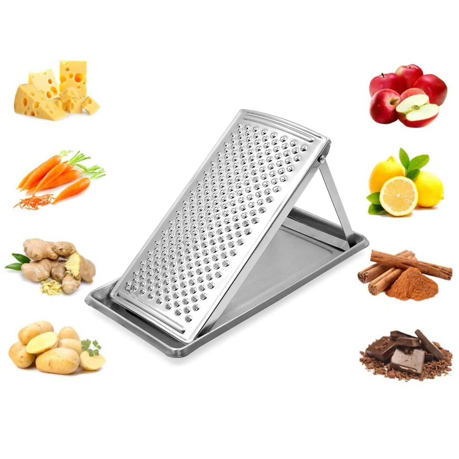 Foldable Stainless Steel Grater - BarConic® - Image 3
