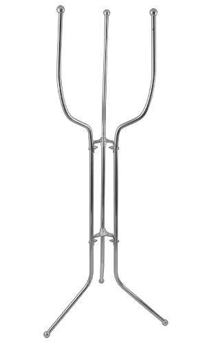 Folding Champagne Stand - Chrome Plated