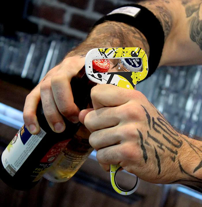 Football Kolorcoat™ HAMMERHEAD™ Bottle Openers - Image 2
