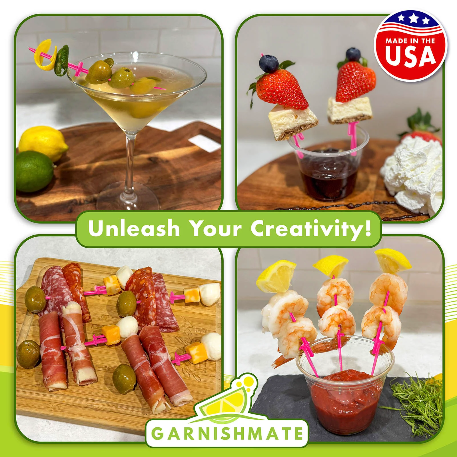 Garnishmate Cocktail Picks - (Color Variety) - Image 4