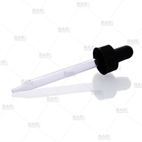 Glass Bitters Cocktail Dropper Bottle - 2 oz - Clear - Image 3