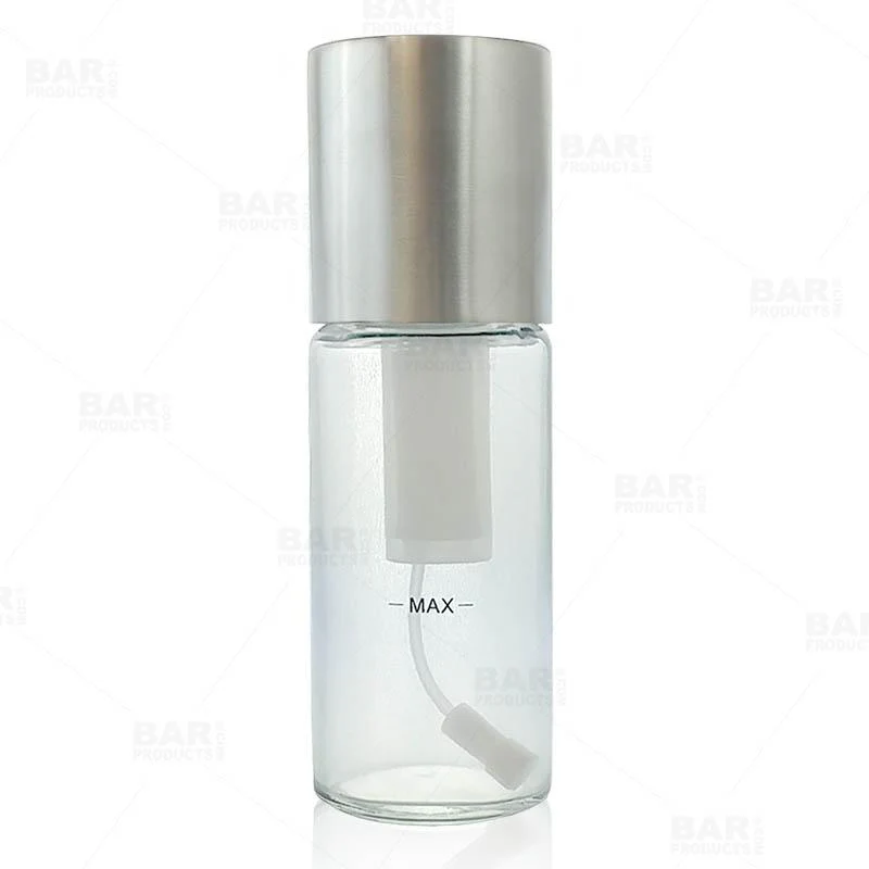 Glass Mister with Stainless Steel Cap - 4oz