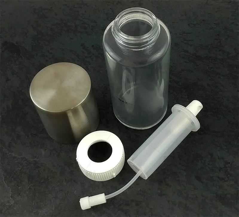Glass Mister with Stainless Steel Cap - 4oz - Image 2