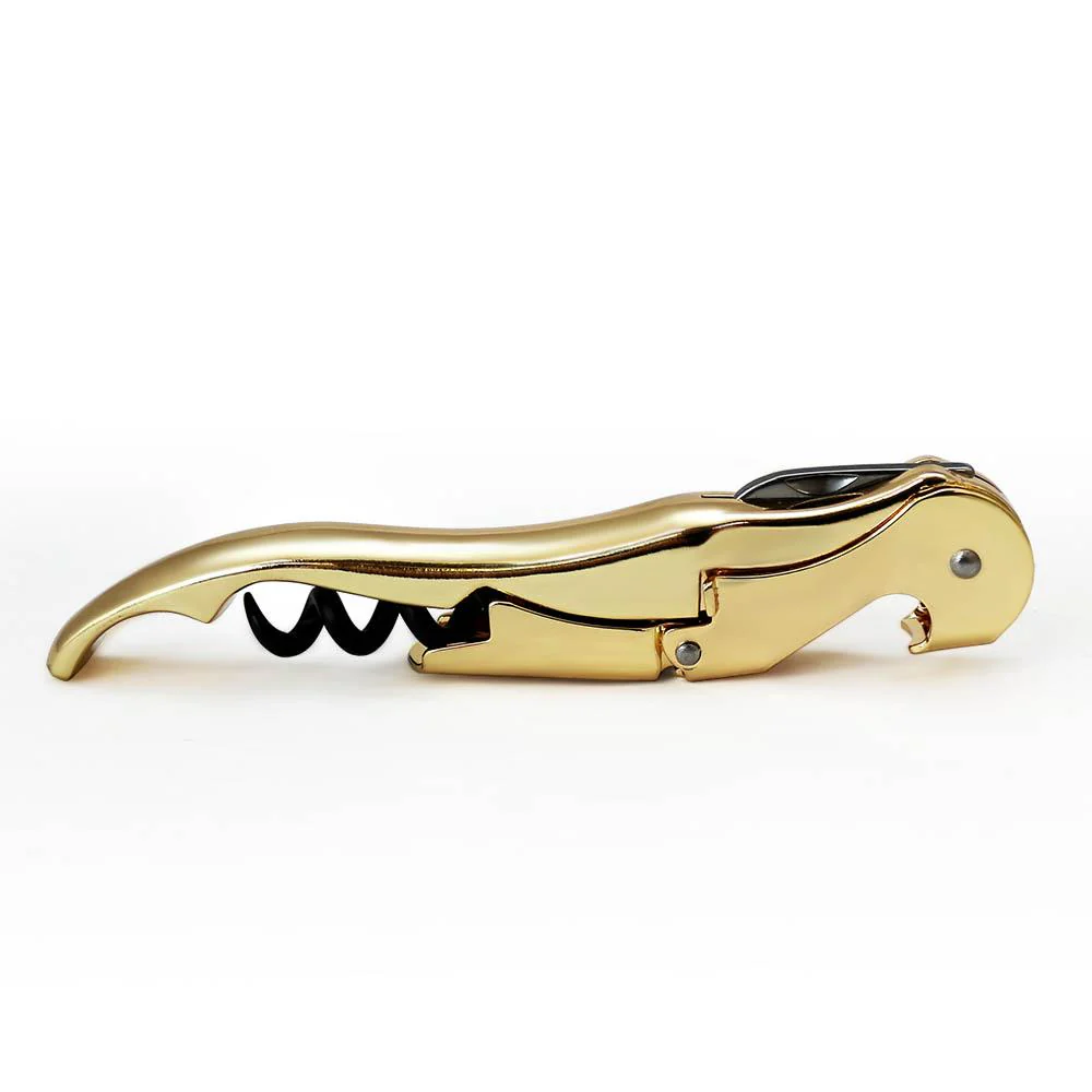 Gold Plated Double Lever Corkscrew - Image 3