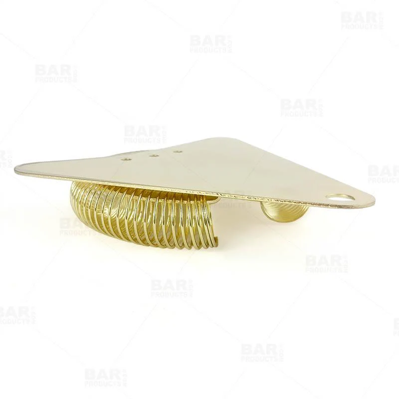 BarConic® Gold Plated Triangle Cocktail Strainer - Image 4