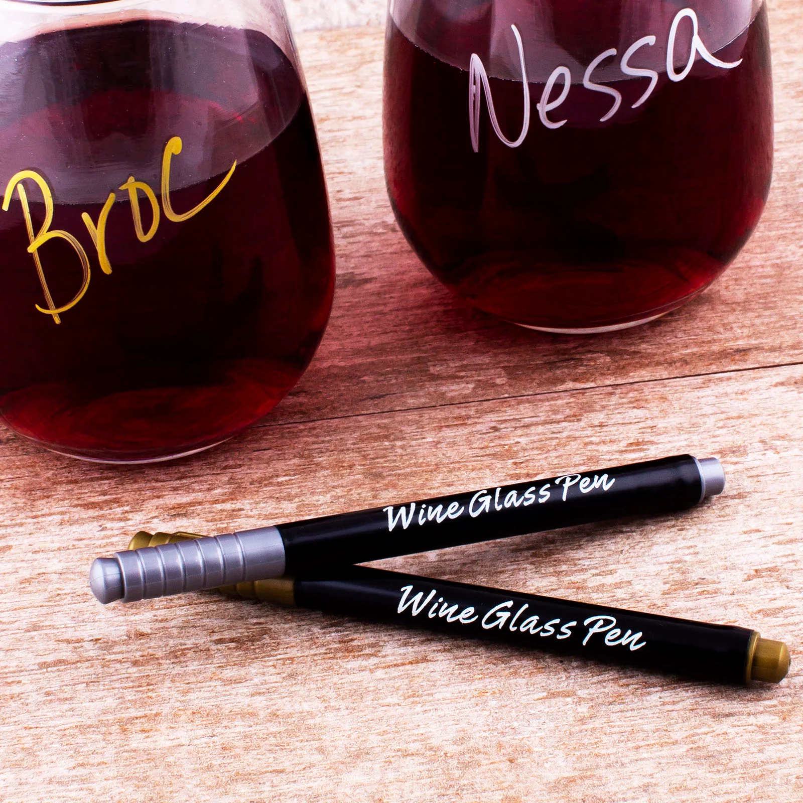 Gold & Silver - Wine Pen Set - Image 3