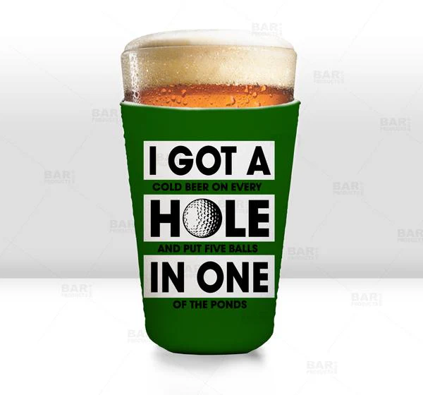 Golf Pint Glass Cooler - ADD YOUR NAME - Image 6