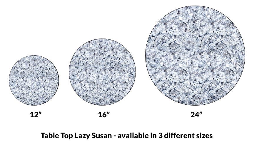 GRANITE Design Lazy Susan - 3 Different Sizes - For Kitchen Table Top - Handcrafted in USA - Image 13