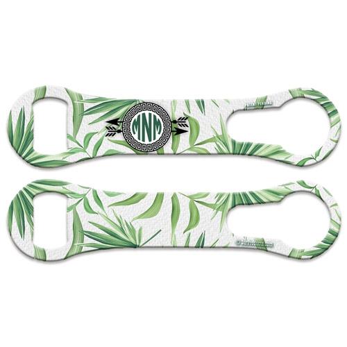 Green Palms - Monogram V-Rod® Bottle Opener - Image 2