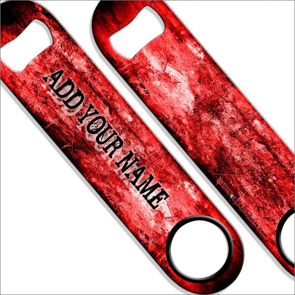 Grunge SPEED Bottle Opener – Several Color Options - ADD YOUR NAME - Image 6