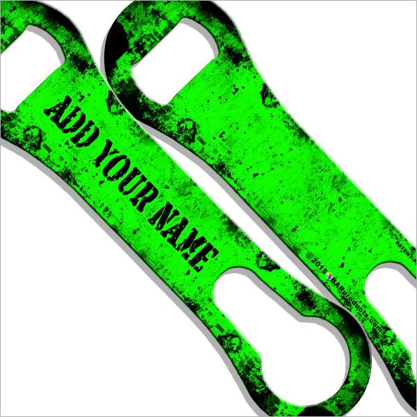 Grunge V-Rod® Bottle Opener - ADD YOUR NAME - Image 5