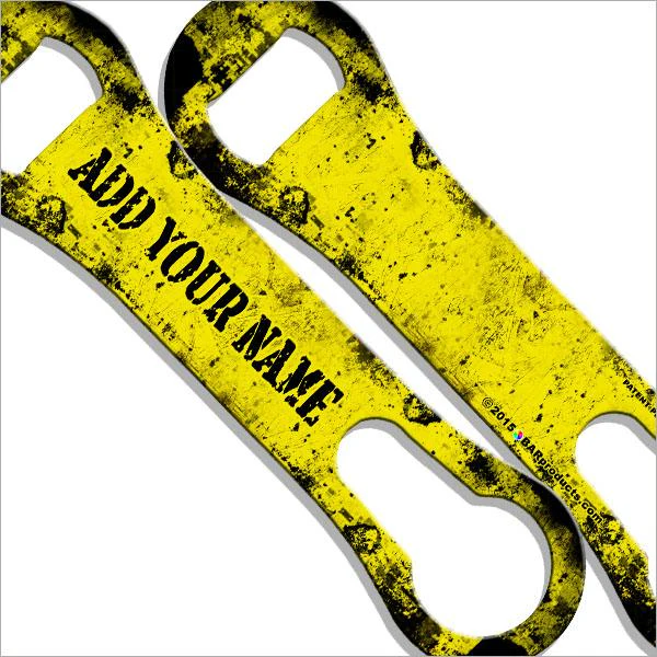 Grunge V-Rod® Bottle Opener - ADD YOUR NAME - Image 6