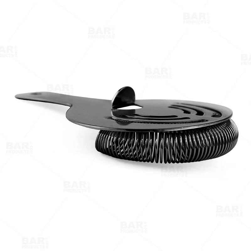 Gun Metal Plated Hawthorne Cocktail Strainer - Image 5
