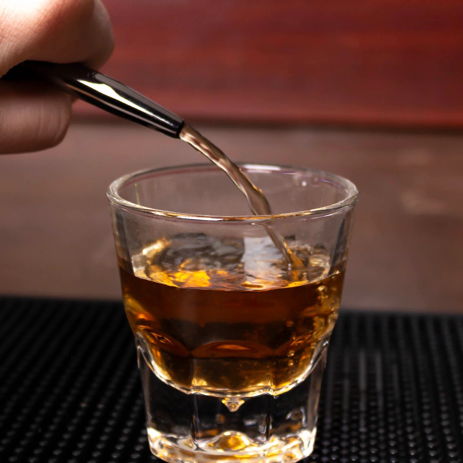 BarConic® Gunmetal Plated Stainless Steel Liquor Pourer - Image 3