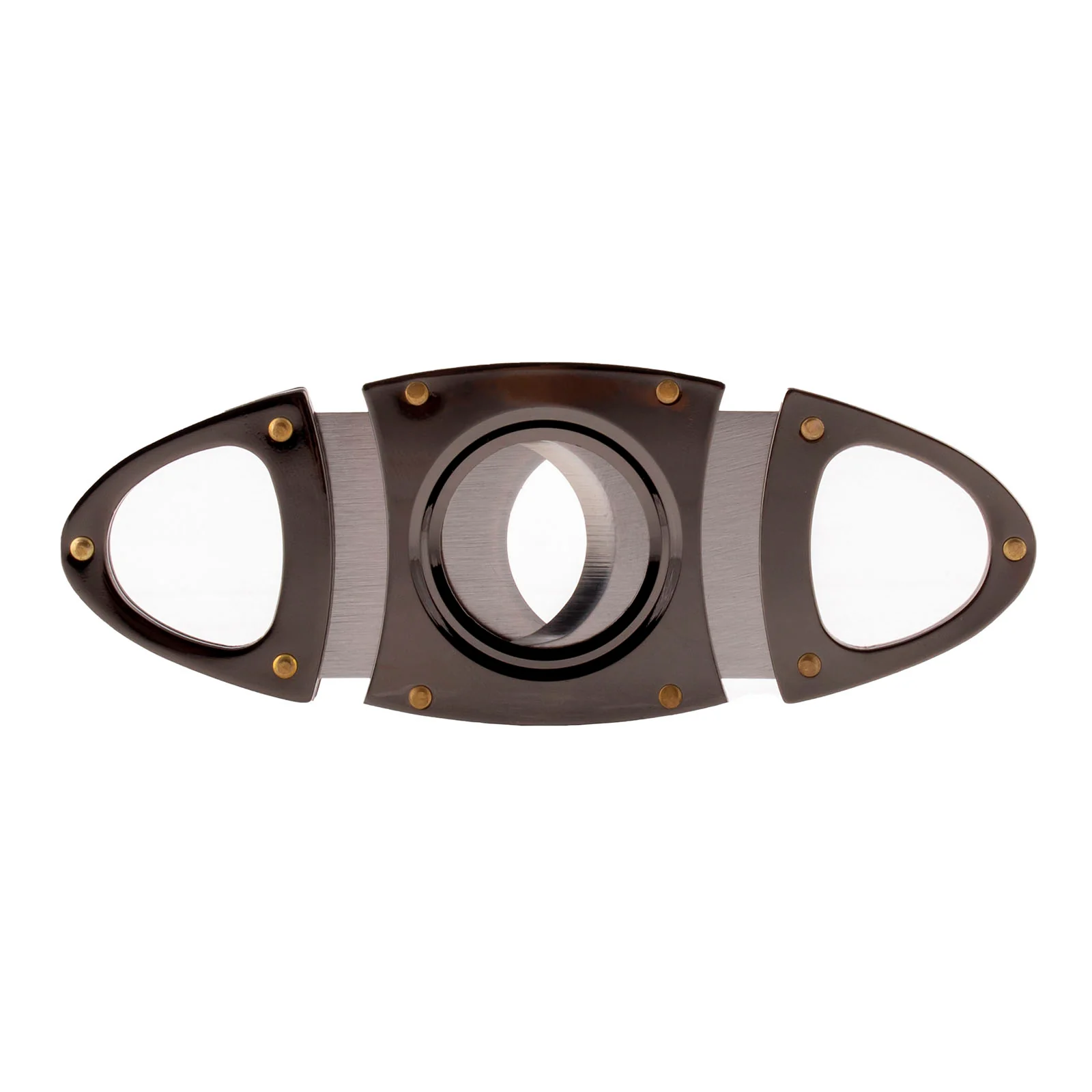 Gunmetal Plated - Double Blade Guillotine Cigar Cutter - Image 4