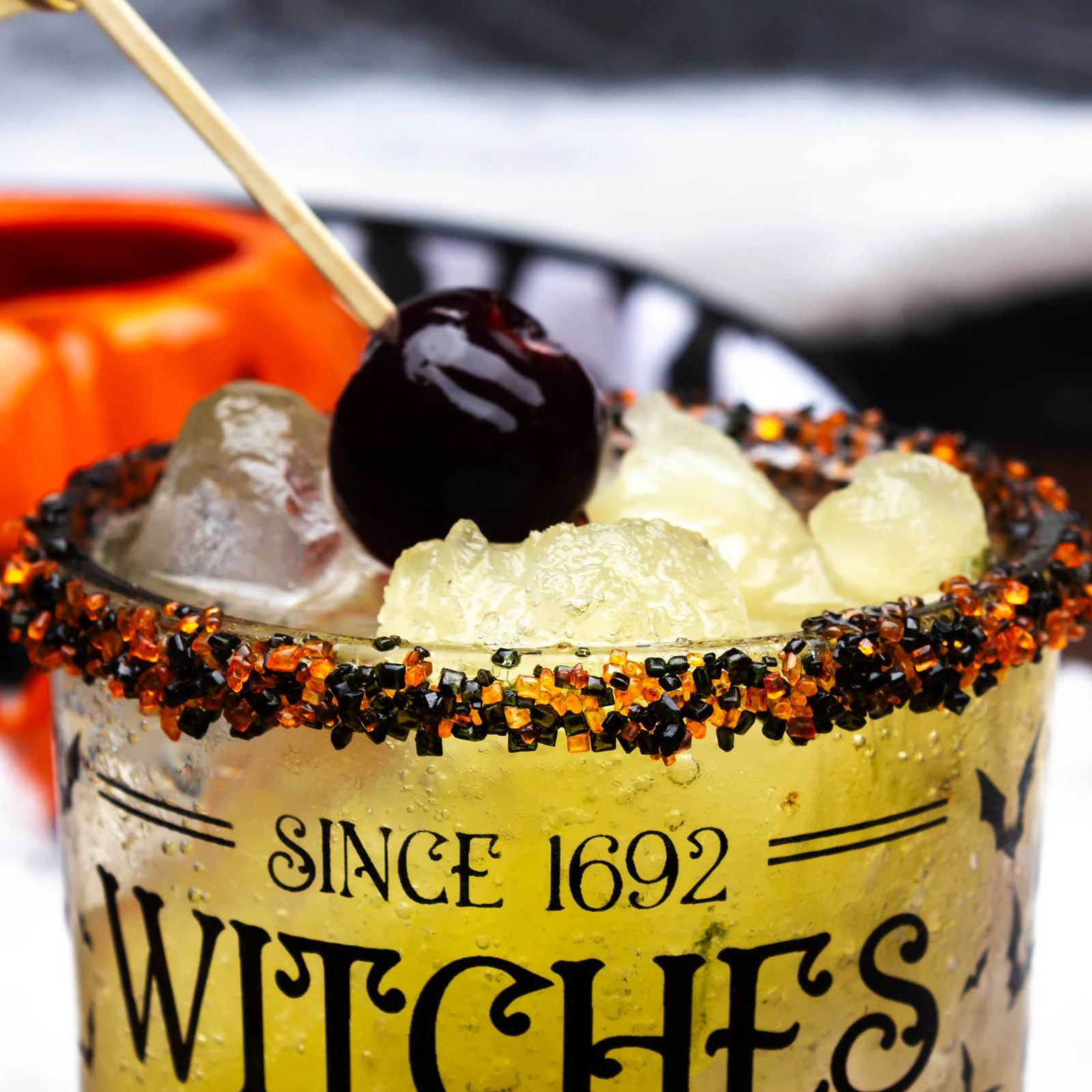Halloween Cocktail Glass - Witches Brew - Image 3