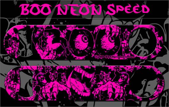 BOO Halloween Neon Kolorcoat Bottle Opener - Image 3