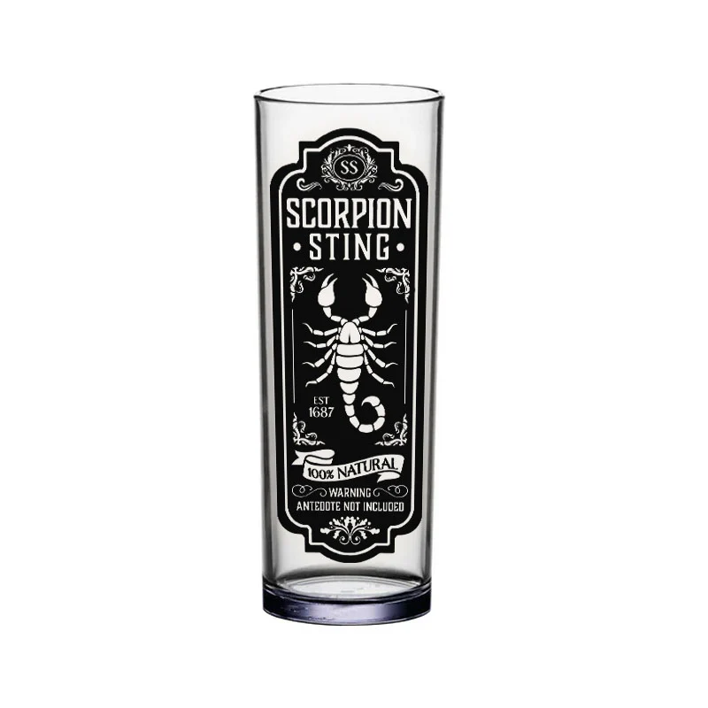 Halloween Themed Apothecary Glasses - 9.5 Ounce BarConic Highball - Image 11